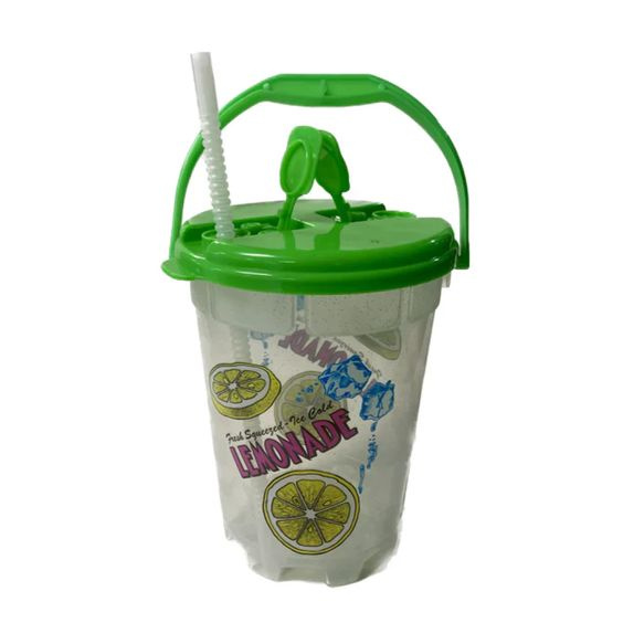 32 oz Lemon Quench Blue/Green Souvenir Drink Cups